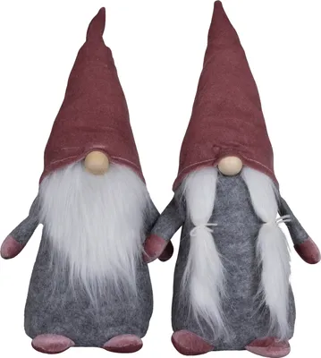 Produktbild von Wichtel 26cm (40cm)2er Set Dekofigur Weihnachten