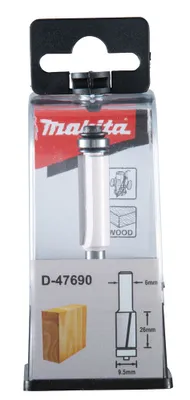 Produktbild von Makita Bündigfräser 2-schneidig 9,5 - D-47690