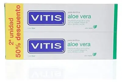 Zdjęcie produktu dla Vits Dentifrice Aloe Vera Goût Menthe 2x150 ml