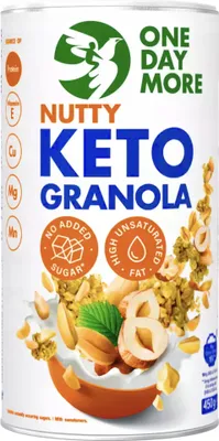 Image de OneDayMore, Granola aux noix, version céto, 450 g