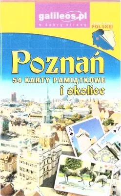 Produktbild von Souvenirpostkarten – Posen – Stadtplan