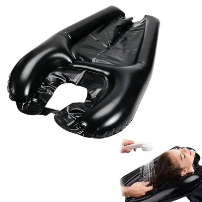 Productafbeelding van Draagbare Professionele Haarwasbak met Hoofdsteun voor Thuis Haarwassen