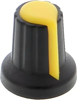 Produktbild von Kappe für Drehpotentiometer Farbe: Gelb