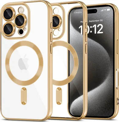 Zdjęcie produktu dla Tech-Protect Magflex Magsafe Iphone 16 Pro Max błyszczące złoto
