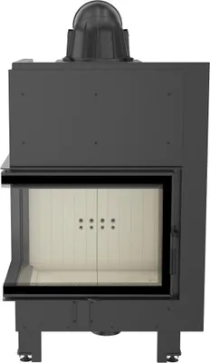 Produktbild von Kamineinsatz aus Stahl KRATKI MBZ links 13 kW Ø 200