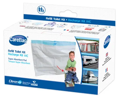 Produktbild von Carebag Meeneemtoilet Navulzak (12 stuks)