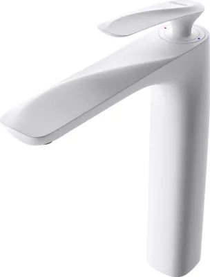 Immagine prodotto di doporro Rubinetto Bagno Miscelatore per Lavabo Caldo e Freddo Regolabile Miscelatore Monocomando 28cm WAM-7201 Bianco