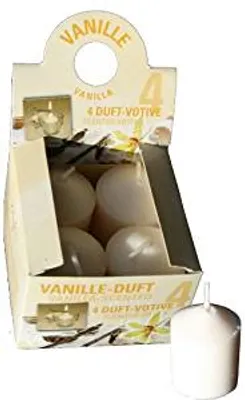 Produktbild von Votivkerze Vanille Kerze aromatisch modernes Design Duftkerze