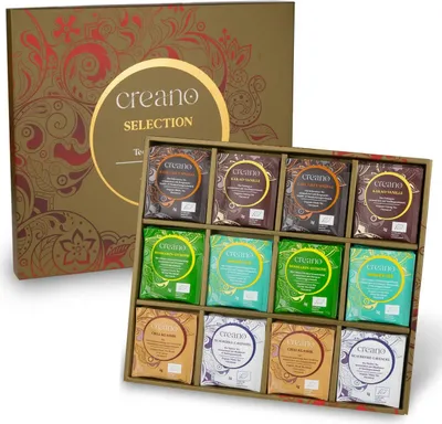 Produktbild von Teemischung Selection 48er Geschenkset „ORGANIC TEA BLEND“ - 48 -Teebeutel in 6 unterschiedlichen Sorten - 96g  *¹