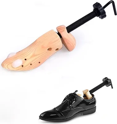 Produktbild von 1 Stück Hölz Schuhspanner Verstellbar Schuhdehner für Herren und Damen, Größe: M(39-41)