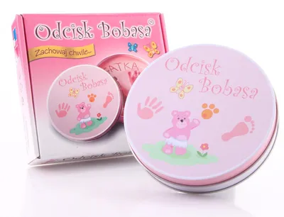 Zdjęcie produktu dla Zestaw Odcisk Bobasa Wersja Różowa