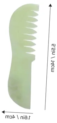 Produktbild von Jadekamm zur Kopf- und Gesichtsmassage