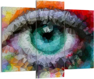 Produktbild von Bild auf Leinwand - Leinwandbild - elegant Diamant futuristic geometrisch - 130x100cm - Wand Bild - Wanddeko - Leinwanddruck - Bilder - Kunstdruck - Leinwand bilder - Wandkunst - CB130x100-3172