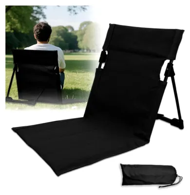 Produktbild von Bodenstuhl mit Rückenlehne und Klappfunktion für Outdooraktivitäten