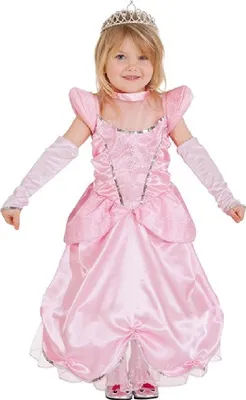 Produktbild von O5271-128 rosa Kinder Schloß Prinzessin Feen Kleid Gr.128