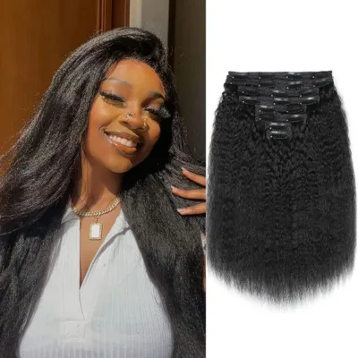 Productafbeelding van Set van 8 Haarclips van Echt Haar