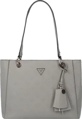 Produktbild von GUESS Jena Girlfriend Shopper Taupe Logo
