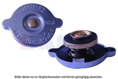 Produktbild von AKS DASIS 751653N Kühlerdeckel Kühlmittelbehälter 0,7 Bar 10 PSI für LADA Niva (2121, 2131) für ALFA ROMEO Giulia Limousine (105) für MG MGB Cabriolet