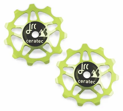Obrázok produktu pre Jrc - Keramická predná prehadzovačka Shimano 105 Ultegra Dura Ace 12 rýchlostí 11 zubov, zelená