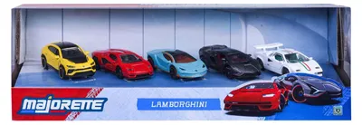 Produktbild von Majorette Lamborghini Spielzeugauto Set - 5 Stück - Metall Rennwagen