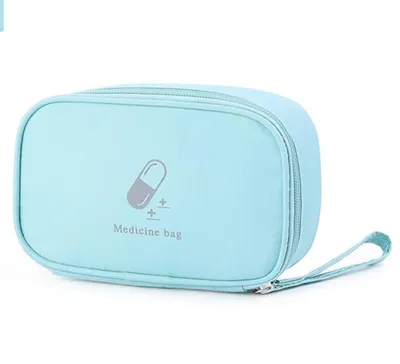 Produktbild von Payato Notfalltasche klein - Tragbarer Erste-Hilfer-Organizer für Medizin, Medikamente & Notfallapotheke, Blau