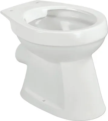Produktbild von Stand-WC Rekia Flachspüler ohne Spülrand weiß glänzend ohne WC-Sitz 1276808