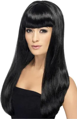 Immagine prodotto di Smiffys - Parrucca da donna "Babelicious" SM431 (Taglia unica) (Nero)