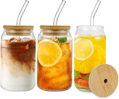 Immagine prodotto di Bicchieri con coperchio e manico in legno