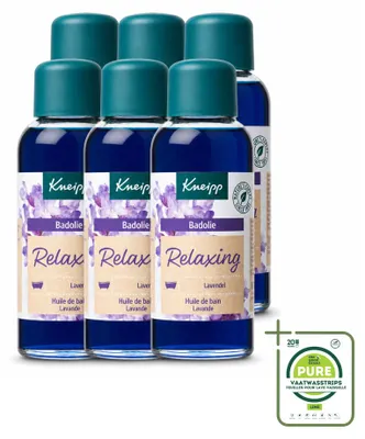 Zdjęcie produktu dla 6 x Olejek do kąpieli Kneipp, lawenda - 100 ml - Opakowanie zbiorcze - 6 sztuk