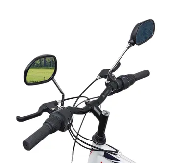 Produktbild von Universal Fahrradspiegel Rückspiegel Lenkerspiegel Spiegel für Fahrrad Motorrad E-Bike