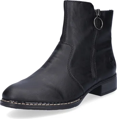 Produktbild von Rieker Damen Schlupfstiefel 4177-36, 4177-38, 4177-39, 4177-40, 4177-41, 4177-42, 4177-37, 27185-36, 27185-37, 27185-38, 27185-39, 27185-40, 27185-41, 27185-42 RIE-73450 schwarz 39