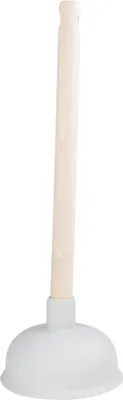 Produktbild von Ausgussreiniger 140mm mit Stiel grau