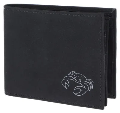 Zdjęcie produktu dla oxmox portfel New Cryptan RFID Protect cross-body portfel Crab 2.0 Print Grey Black czarny