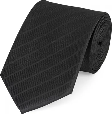 Produktbild von Fabio Farini - 2 Stück Einstecktücher & Herren Schlips in 8cm Breit (8cm), Lackschwarz