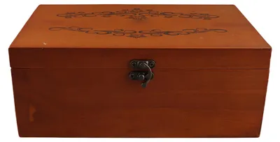 Image de Boîte de rangement rétro en bois, au style vintage élégant, multifonctionnelle, avec une grande capacité et un aspect décoratif, idéale pour les bijoux