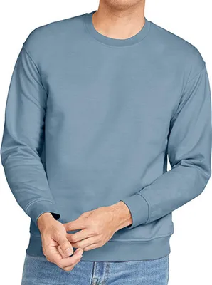 Immagine prodotto di Gildan SF000 | Softstyle® Midweight Fleece Adult Crewneck Sweatshirt Unise - Farbe: Stone Blue - Größe: 4XL