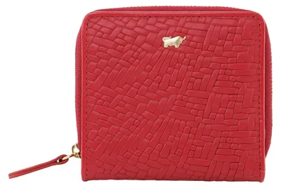 Imagen del producto de Cartera ISABEL RV, modelo S 6CS, color rojo, para mujer, de cuero