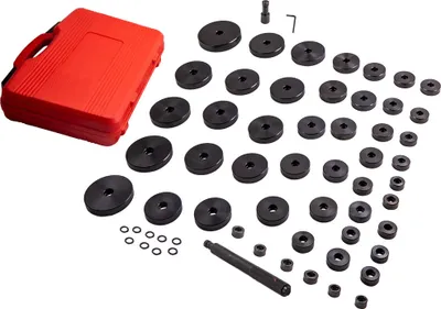 Obrázek produktu pro 52dílná sada montážních kotoučů na ložiska kol s přítlačným kolíkem 18-65 mm