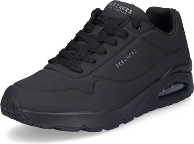 Produktbild von Skechers Herren Uno Stand On Air Sneaker, Black Durabuck Trim, 45 EU