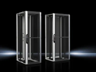 Obrázek produktu pro Rittal 5303.114, Volně stojící rack, 24U, 815 kg, Zámek, Černá, Šedá