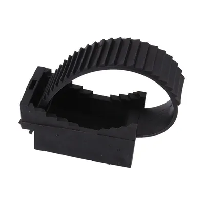 Zdjęcie produktu dla Uchwyt paskowy 12mm 80mm czarny UV UP-30 12.12 /100szt./