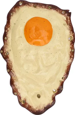 Immagine prodotto di Modello di uovo fritto, figura decorativa realistica di cucina multiuso per il soggiorno e la camera da letto