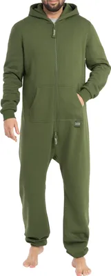 Produktbild von 32P14 Basisstoff Sheesh Herren Jumpsuit Olivgrün Gr. M