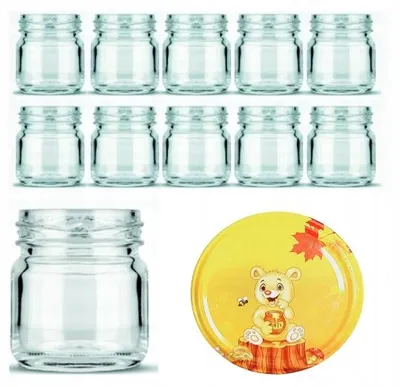 Produktbild von Akada 10x 40ml Glasbehälter mit Twist-Off-Verschluss