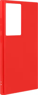 Produktbild von Avizar, Halbsteife Silikon Handyhülle für Samsung Galaxy S24 Ultra, Rot