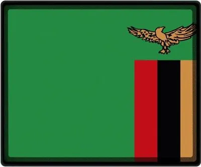 Produktbild von Mousepad Mauspad Länderfahne - Sambia - 82140 Gr. ca. 24 x 20cm