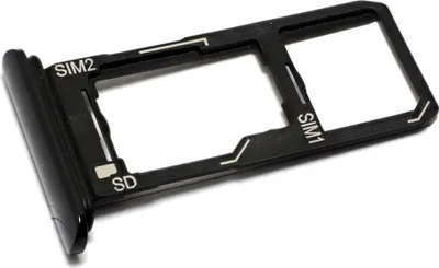Produktbild von Sony Xperia 5 II (XQ-AS52), Simkartenhalter und micro-SD Speicherkartenfach, Original Ersatzteil, Schwarz, A5024923A