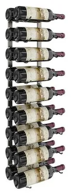 Produktbild von Wandweinregal Weinregal Edelstahlweinregal Weinhalter Flaschenhalter
