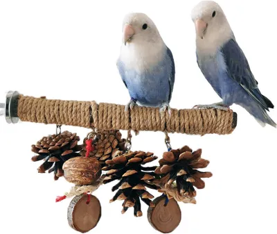 Produktbild von Vogelspielzeug, hängendes papageienspielzeug, Aststützen, Vogelkäfigzubehör