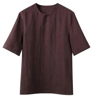 Produktbild von Herren T-Shirt aus Baumwolle mit Rundhalsausschnitt